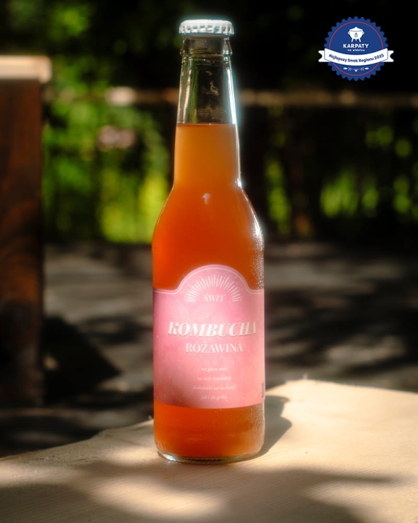 Kombucha Różawina 330ml