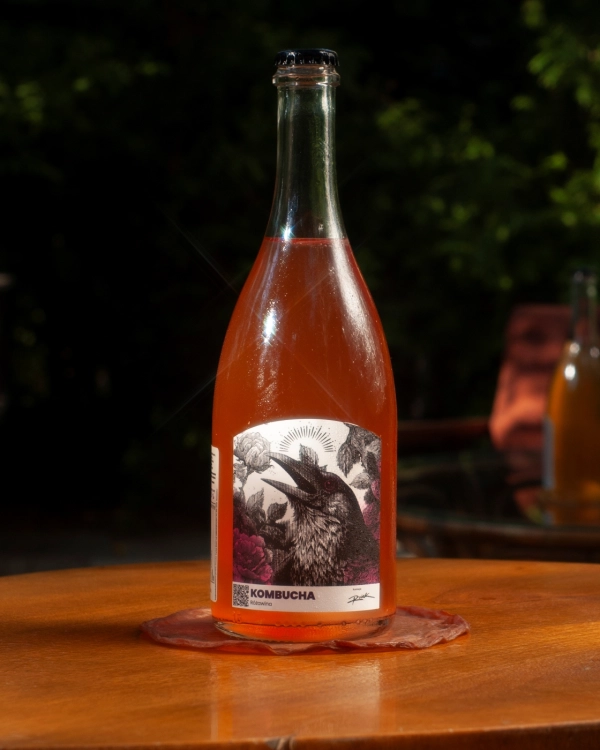 Kombucha Różawina 750ml
