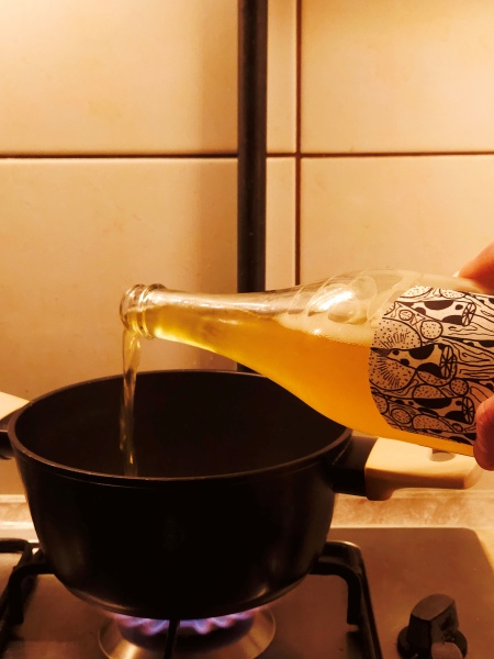 Kombucha z Gojnika grzana na wolnym ogniu