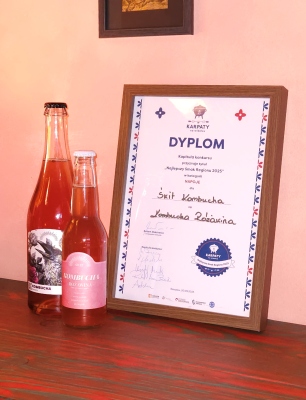 Kombucha z dyplomem